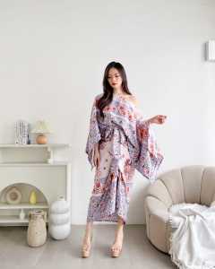 Set Batik 82-Madis LD 110-120 LP 110-120 GOOD QUALITY/Stelan Bahan Full Katun Rayon Motif Premium/Satu Stel/Satu Set/Lengan Batwing/Kelelawar/Model Kalong/Kebaya/Modern/Adat