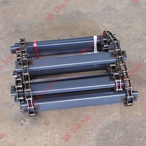 (ครบชุด-ประกอบเสร็จ) AW82 (รุ่น 65ข้อ 11ขั้นบันใด) โซ่คอลำเลียง+ข้อต่อโซ่ ยันม่าร์ (Yanmar) (โซ่ลำเลียง 2060)