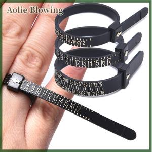 Aolie WORE Ring Sizer US Europe UK Tape Ruler Measuring Finger Jewelry Measure Gauge Tool