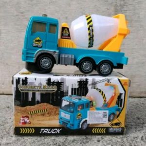 Mainan Truck Konstruksi Truck Mixers Truck Tangker Dan Dump Truck Terbaru | Mainan Anak Truk Tangki Truk Molen dan Truk Pasir Ada Lampu Dan Suara Murah | Mainan Truck Heavy Duty Bump And Go