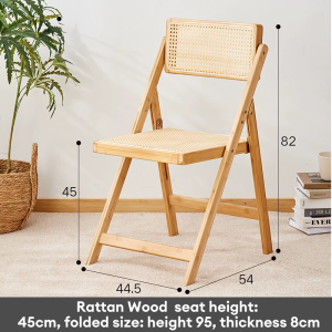 Bamboo Folding Dining Table Wooden Multi-Purpose Folding Table Outdoor Small Square Round Table Dining Table Chairs