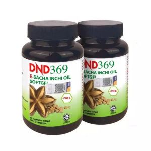 DND369 Sacha Inchi Oil + Vitamin e 500mg x 60 Softgel Slimming NF369 Zemvelo