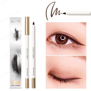 Eyeliner pencil non-smudge waterproof long-lasting pencil brown novice beginners with pencil sharpen