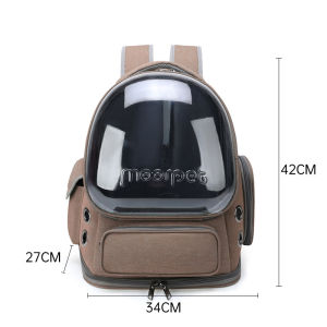 MEIANVU Pet Carrier Portable Cat Bag Breathable Space Capsule Large Capacity Backpack for Outdoor Travel