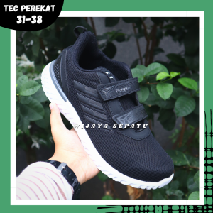 WIJAYA SEPATU - NEW Sepatu Sekolah Anak PRO ATT TEC 890 31 - 38 / Sepatu Sekolah Hitam / Sepatu Sneakers Anak / Sepatu Keren /Sepatu Perekat