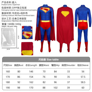 Halloween 2025 Superman Heritage Cosplay Costumes Krypton Clark Kent onesies Show Costumes Holiday Gifts