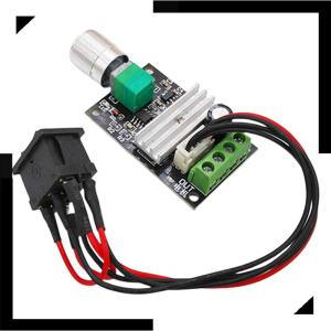 ❣💕WonderfulBuyinge ตัวควบคุมมอเตอร์ PWM DC 6V12V24V ความเร็ว3A ไปข้างหน้าและถอยหลังด้วยสวิตช์