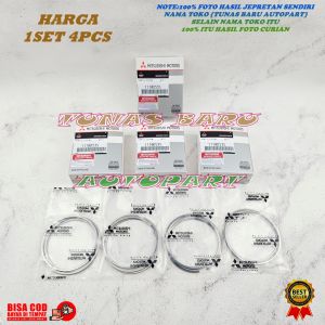 RING SEHER PISTON STD STANDAR MITSUBISHI 4N14 L300 EURO 4 1SET 4PCS