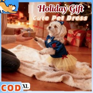Cute Pet Dress Pet Puppy Clothes Summe Breathable Suspender Kitten Princess Skirt Cosplay Gown