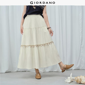 Giordano Women Women Elastic Waist Skirt Free Shipping 18466516