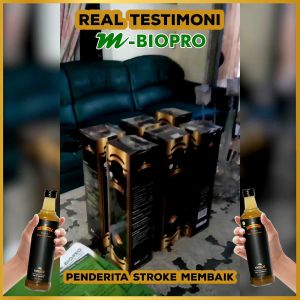 M Biopro Original Obat Stroke Sebelah Kanan l Obat Stroke Sebelah Kiri 380 ml Reaksi Cepat Terbukti Mujarab