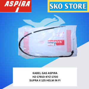 KABEL GAS ASPIRA H2-17910-KYZ-1700 SUPRA X 125 HELM IN FI ORIGINAL MURAH