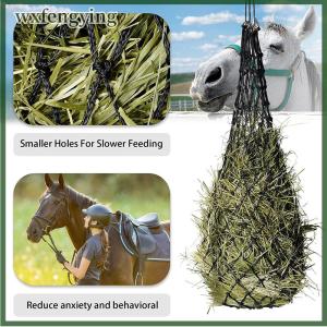 wxfengying Haylage NET haynet อุปกรณ์ haynet ตาข่ายฟางแบบมีรูขนาดเล็กทนทาน