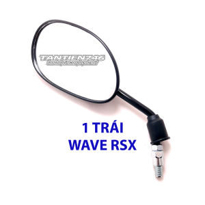 Gương Kính chiếu hậu model RSX Chân ngắn hơn Rs chút Kính lắp được cho nhiều dòng Xe Số Tay Ga hãng HD và xe TQ.