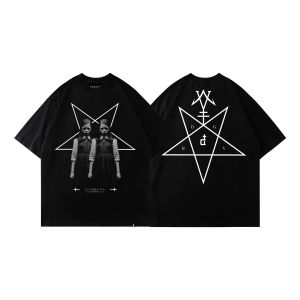 DGRAVE CREATIONS DOOMED BLACK T-SHIRT