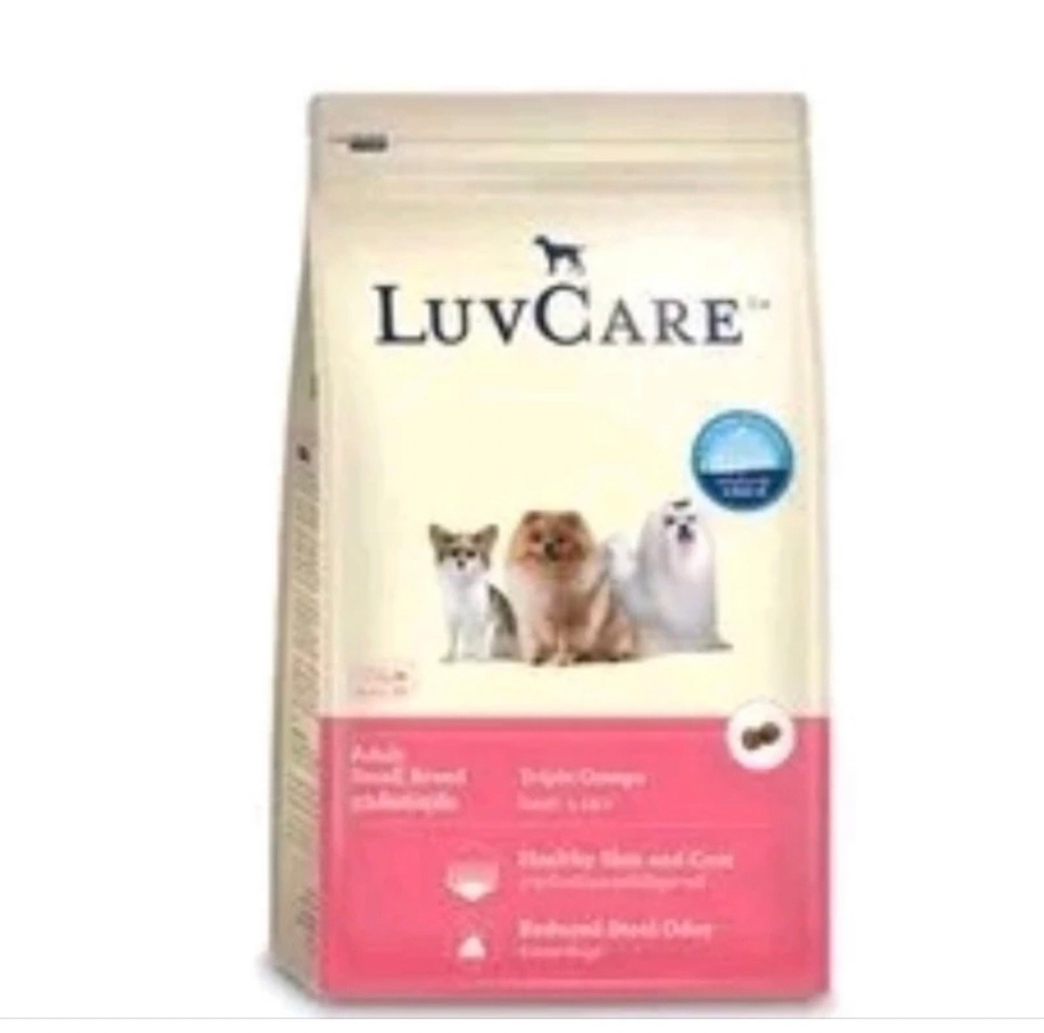 อาหารสุนัขแบบแห้ง (1 ถุง)Dr. Luvcare อาหารสุนัข พันธุ์เล็ก เม็ดเล็ก 2kg มี 5 รสชาติ