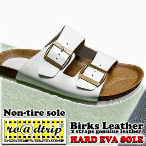 Roadtrip Nubuck Leather Birks - Marikina made leather slides for men slides for Boy Birkens Inspired Marikina sandals.