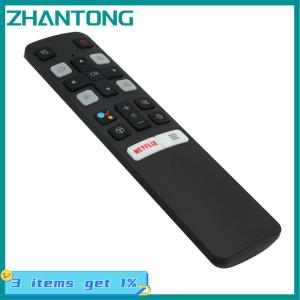 ZHANTONG อะไหล่รีโมทคอนโทรลสำหรับ TCL RC802V FMR1 65P8S ทีวี49S6800FS 49S6510FS ทีวีรับสัญญาณทีวี