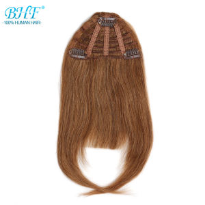 BHF Tóc mái bằng tóc người 8 inch 20g Mặt trước 3 kẹp trong Tóc thẳng Remy Tóc người tự nhiên Tua rua đủ màu2026