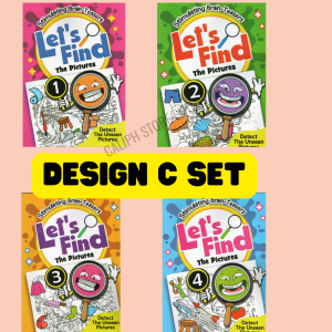 Stimulating Brain Teasers | Find Hidden Picture | ISBN 9789674479619 | English Language | Unabridged Version | Fun Activities