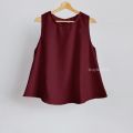 Bayleaf.id Tania Inner Basic Tanpa Lengan / Baju Dalam Tanpa Lengan Premium / Sleeveless Inner Basic. 