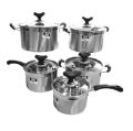 Cookware Pot Soup Pot Milk Pot High Quality European Type Double & Single Handle With Glass Cover. 