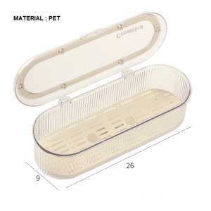 Hair Clip Storage Box Organizer Hair Pin Brooch Jewelry Transparent Hair Pin Hair Rope Display Desk Dustproof Decoration Gift