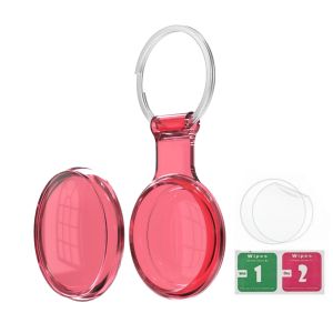 ที่วาง Airtag กันน้ํา อุปกรณ์พวงกุญแจแท็กอากาศซิลิโคนเข้ากันได้สําหรับ Airtag อุปกรณ์ Airtags ป้องกันสําหรับกุญแจรถ กระเป๋าสตางค์ กระเป๋าเดินทาง แมว สุนัข สัต