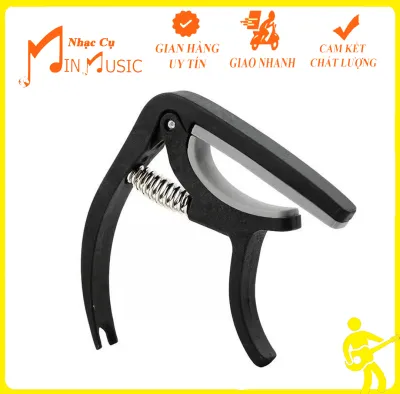 Capo guitar acoustic lò xo có chốt nhổ dây ABS đa chức năng I Hàng Chất Lượng