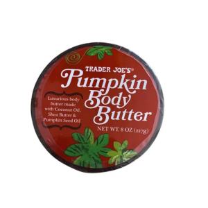 Bơ dưỡng thể bí ngô Trader Joes - Bơ dưỡng thể sang trọng làm từ dầu dừa bơ shea và dầu hạt bí ngô - 8oz. 227g.