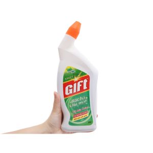 Nước Tẩy Toilet Gift 600ml – Tẩy Sạch Bồn Cầu Khử Mùi Diệt Khuẩn Hương Thơm Dễ Chịu