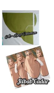 pola instan/ pola jiplak jilbab cadar