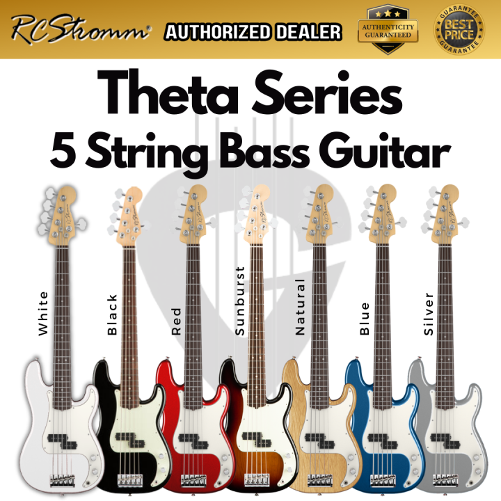 THETA5 Series 5 String Bass Guitar (RCStromm/ Gamma / MB205) Electric