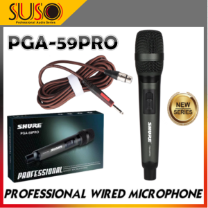 NEW PGA-59PRO PROFESSIONAL WIRED MICROPHONE W/8 METERS WIRED