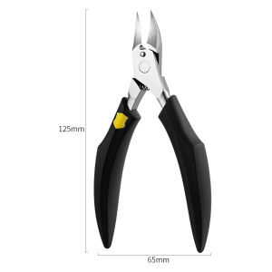 Nail Art Eagle Mouth Shaped Stainless Steel Toenail Ingrown Nail Art Cuticle Nipper Clipper Edge Cutter ABS Dead Skin Remove Trimmer Manicure Pedicure Tool