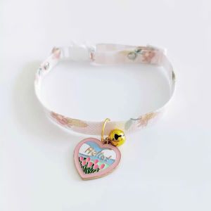 Vòng Cổ Charm Hoa Tulip Cho Mèo Và Chó Size Nhỏ Và Vừa