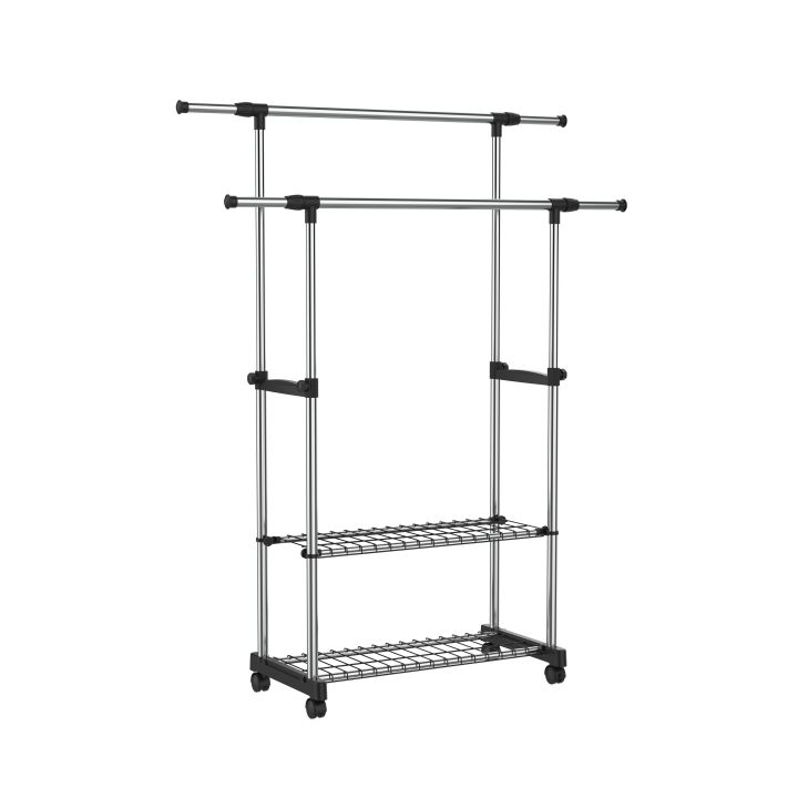 ACE 2-RAIL ADJUSTABLE GARMENT RACK Garment Storage Solution Multi