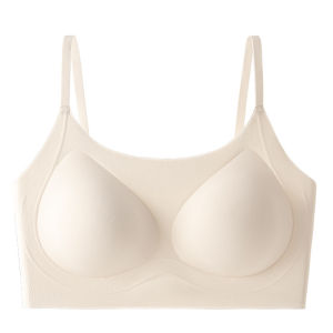 Bra/Underwear Set/Seamless Invisible Bra/Side Breast Coverage/Back Beautifying Design/Supportive Fit/For Women With Larger Busts/Daily Wear