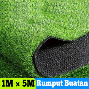 Rumput Sintetis Simulasi Rumput 2Mx5M Karpet Taman Rumput Luar Ruangan Karpet Rumput Sintetis Tebal 30mm