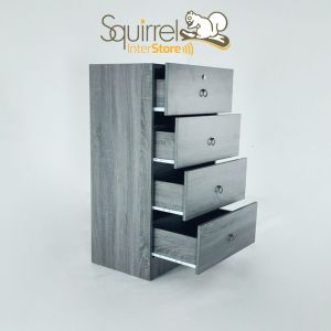 Squirrel Economic Chest Drawer Cabinet With Make Up & Hidden Storage- KD-400