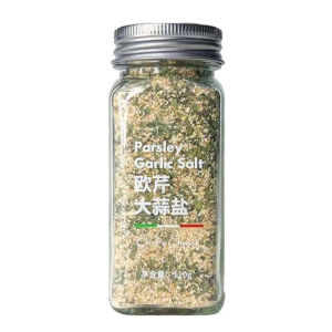 Local Ship  现货 -欧芹大蒜盐复合调味料 Parsley Garlic Salt低0脂增香轻食水煮菜海盐西餐牛排蒜盐粉 Hot
