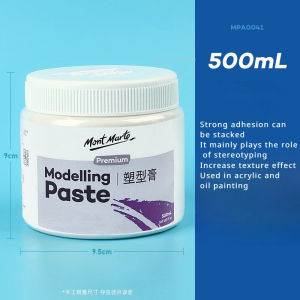 250/500ml Oil Painting Shaping Paste Acrylic Oil Painting Primer Media Supplies Art Texture Works Create Crack Shaping Effect