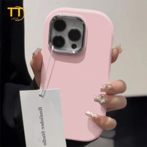 Tri-Town Luxury Casing For Vivo Y11 Y03 Y18 Y17s Y17 Y16 Y15 Y36 Y35 Y22 Y02 Y02s Y15s Y21 Y20 V25 Plating Metal Lens Case