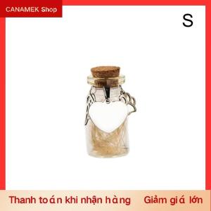 CS Pet memorial chai cho pet chó lông mèo lông lưu niệm chai lưu trữ với 3 bạc phụ kiện Pet memorial urn container