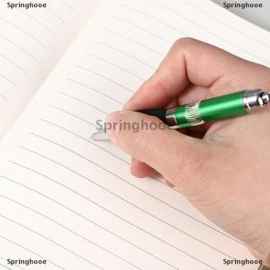 [COD] Springhooe Buckle Ring Lanyard Stationery Retractable Key Chain Ballpoint Pen Neutral Pen Easy Pull Buckle Pen Writing Tools