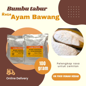BUMBU TABUR ALA SHIHLIN  AYAM BAWANG LION FOOD KEMASAN 100 GRAM