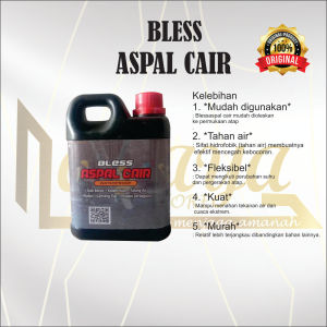 786 aspal cair 1 kg waterproff pelapis cat kolam renang an anti bocor cat genteng