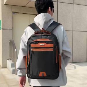 #YT-14 Fashionable Mens Large Capacity Canvas Backpack
