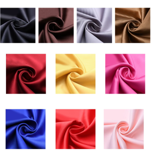 Matte Finish Sewing Polyester Fabric 150cm Wide Soft Sewing Fabric for Wedding Dress Bows Ribbon Sewing Craft Clothing