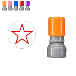 YITAQI Multi Pattern Math Geometry Stamp Self Inking DIY Teacher Use Stamp Pocket Triangle Mini Drawing Stamp School